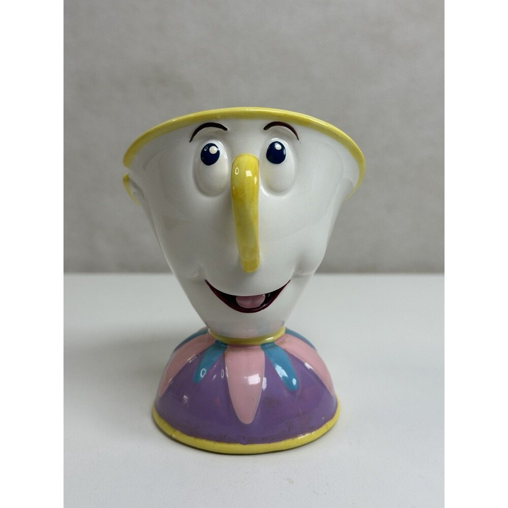Vintage San Francisco Music Box Co Disney Chip Mug Musical Figurine READ